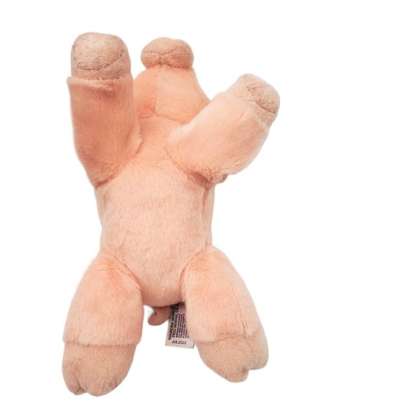 Aurora Pink Pig Plush Stuffed Farm Piglet Animal 2020 8" Floppy Toy Baby - Picture 5 of 7